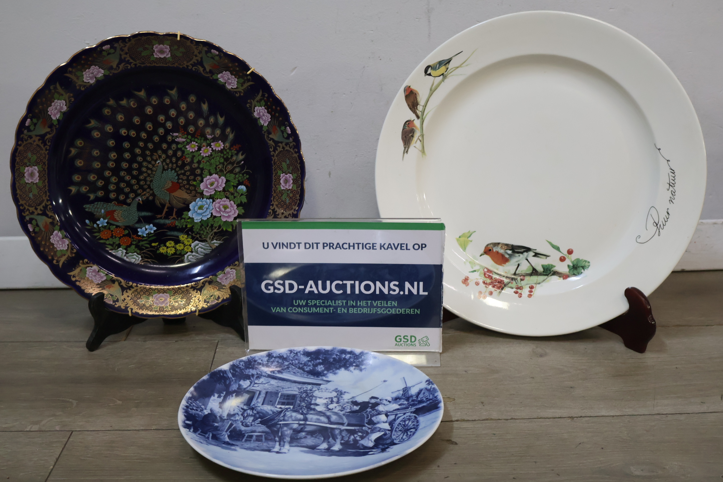Decoratieve borden – kavel bij GSD Auctions, Zoeterwoude