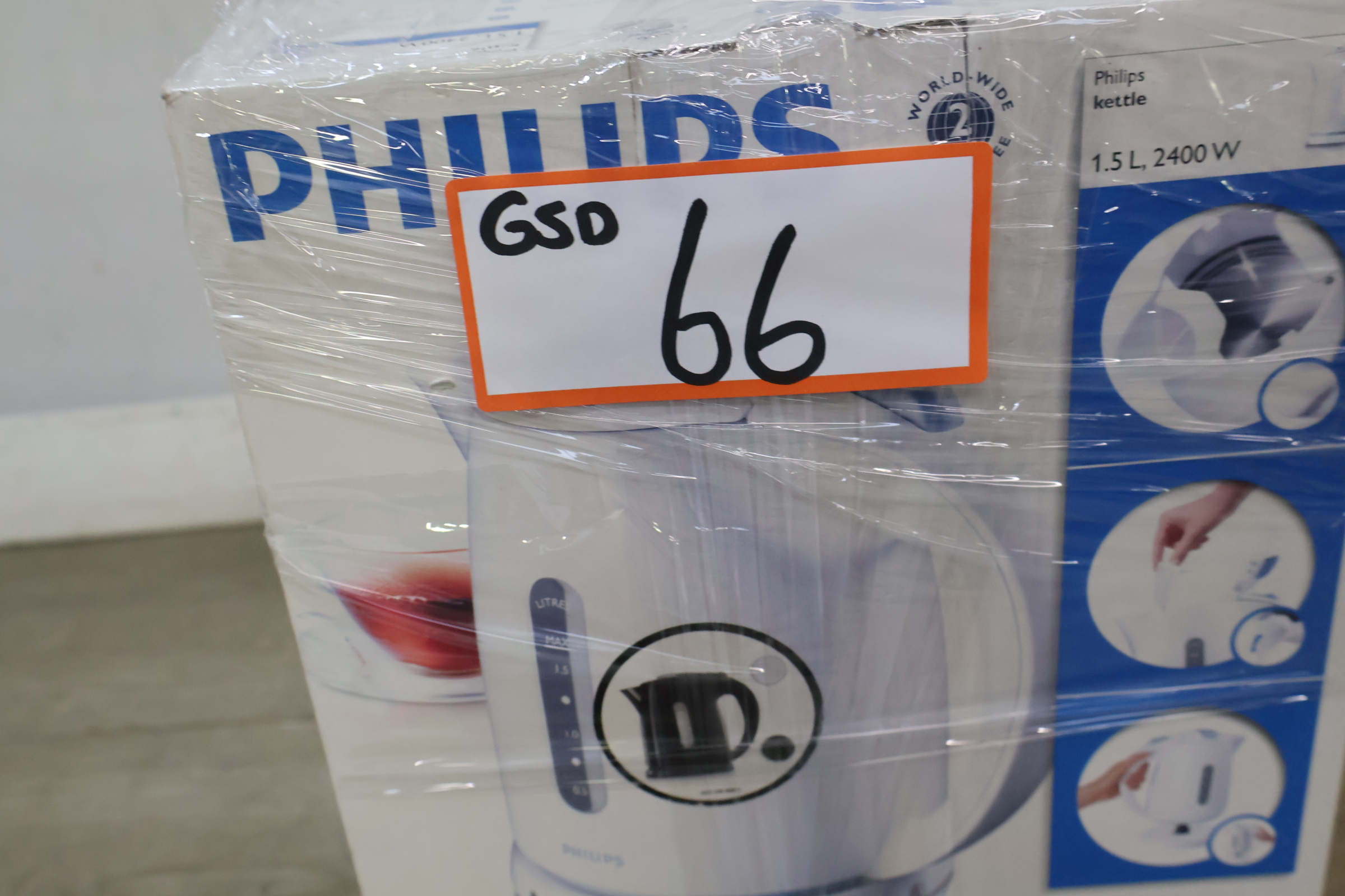 Philips waterkoker 1.5L 2400W – foto 22 – kavel bij GSD Auctions, Zoeterwoude