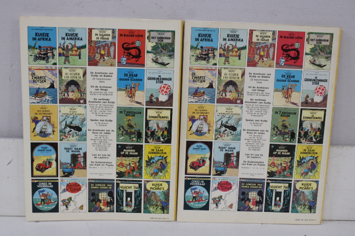 Kuifje stripboeken set van 8 – foto 5 – kavel bij GSD Auctions, Zoeterwoude