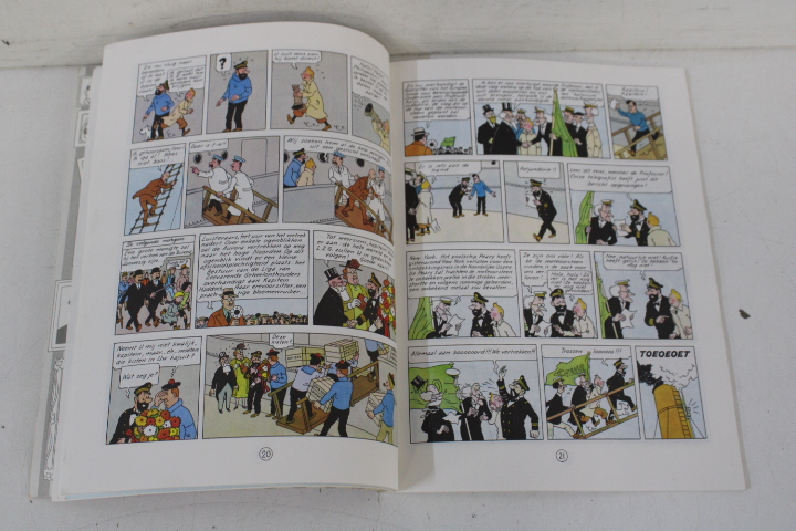 Kuifje stripboeken set van 8 – foto 7 – kavel bij GSD Auctions, Zoeterwoude