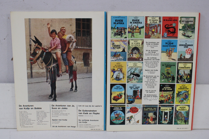Kuifje stripboeken set van 8 – foto 9 – kavel bij GSD Auctions, Zoeterwoude