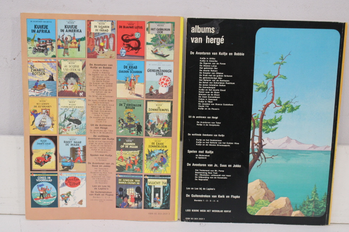 Kuifje stripboeken set van 8 – foto 13 – kavel bij GSD Auctions, Zoeterwoude