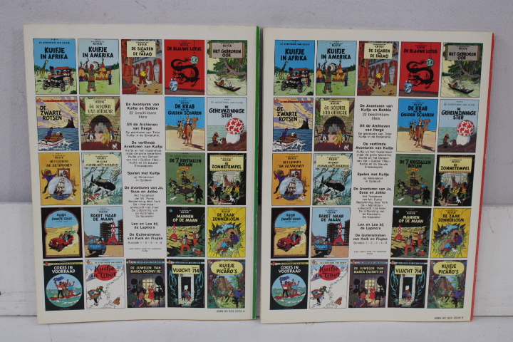 Kuifje stripboeken set van 8 – foto 17 – kavel bij GSD Auctions, Zoeterwoude
