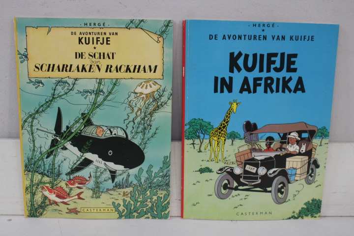 Lot van 8 Kuifje stripboeken – foto 4 – kavel bij GSD Auctions, Zoeterwoude