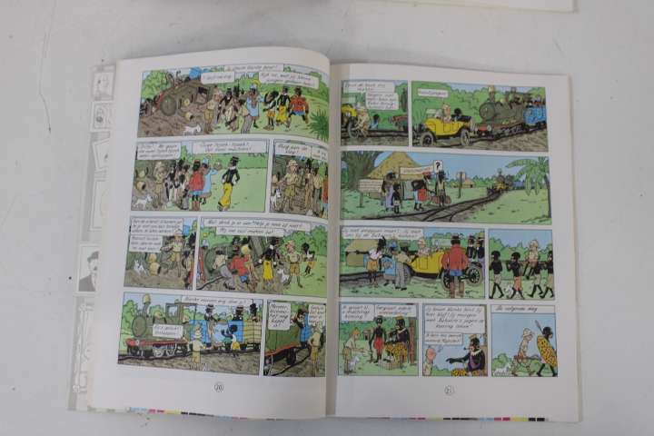 Lot van 8 Kuifje stripboeken – foto 6 – kavel bij GSD Auctions, Zoeterwoude