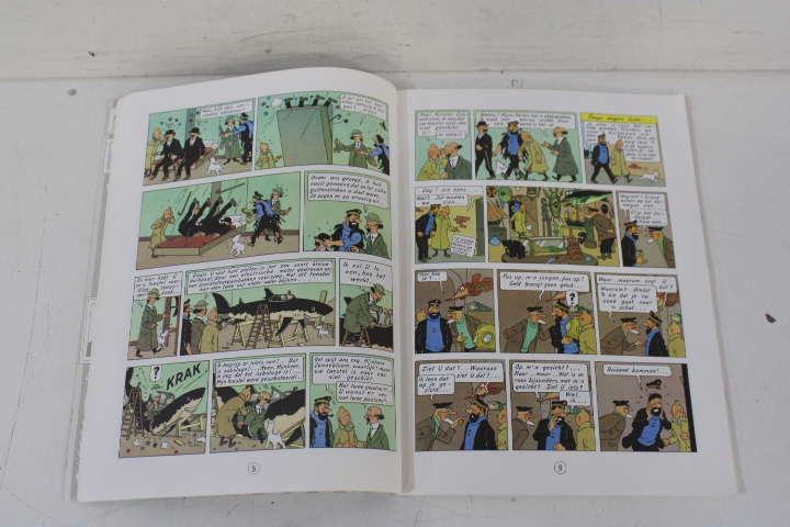Lot van 8 Kuifje stripboeken – foto 7 – kavel bij GSD Auctions, Zoeterwoude