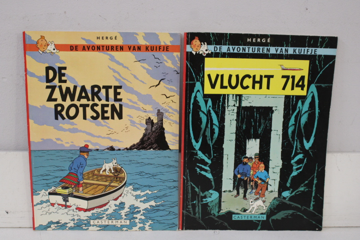 Lot van 8 Kuifje stripboeken – foto 8 – kavel bij GSD Auctions, Zoeterwoude