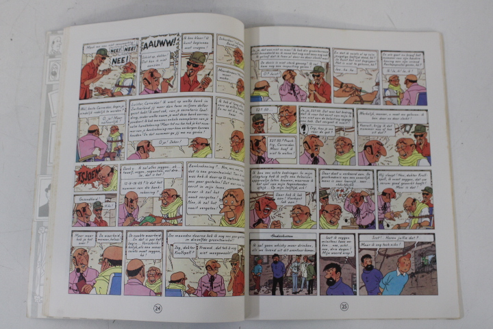 Lot van 8 Kuifje stripboeken – foto 10 – kavel bij GSD Auctions, Zoeterwoude