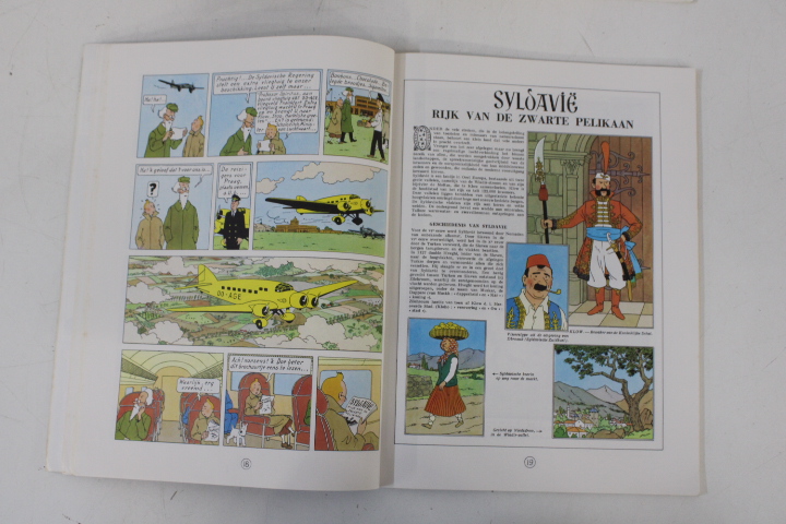 Lot van 8 Kuifje stripboeken – foto 14 – kavel bij GSD Auctions, Zoeterwoude