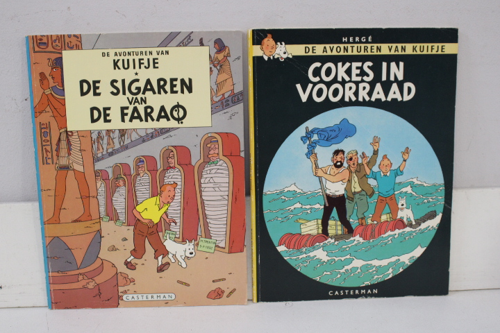 Lot van 8 Kuifje stripboeken – foto 16 – kavel bij GSD Auctions, Zoeterwoude