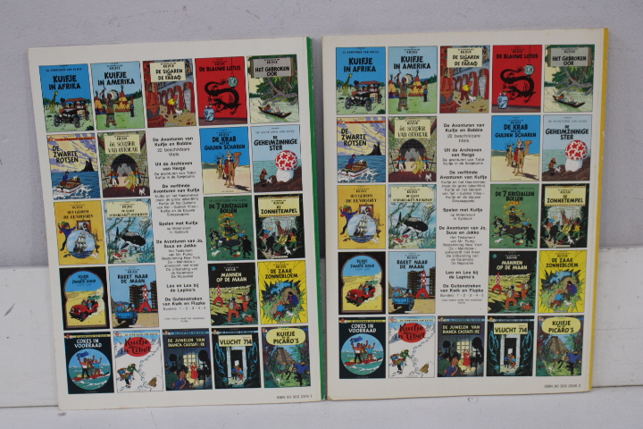 Kuifje stripboeken set van 8 – foto 5 – kavel bij GSD Auctions, Zoeterwoude