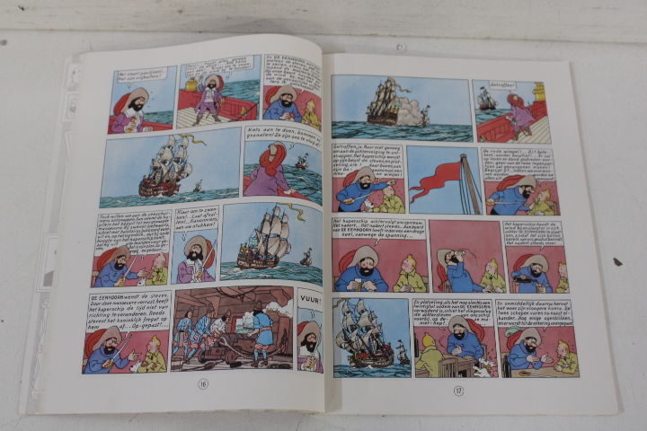 Kuifje stripboeken set van 8 – foto 7 – kavel bij GSD Auctions, Zoeterwoude