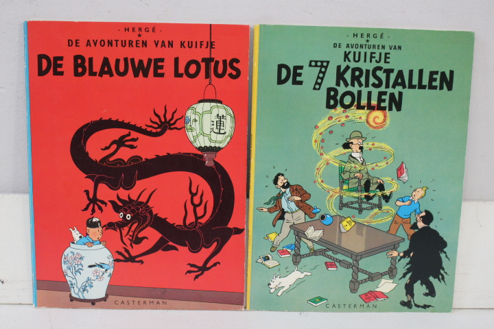 Kuifje stripboeken set van 8 – foto 12 – kavel bij GSD Auctions, Zoeterwoude