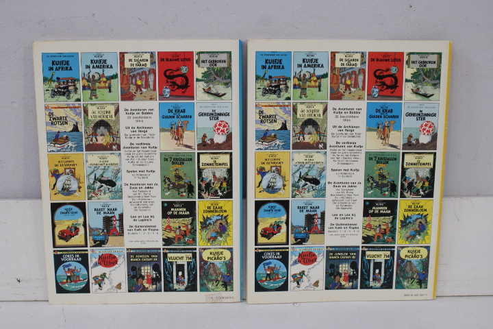 Kuifje stripboeken set van 8 – foto 13 – kavel bij GSD Auctions, Zoeterwoude