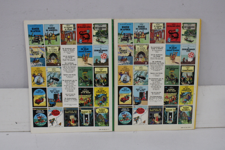 Kuifje stripboeken set van 8 – foto 17 – kavel bij GSD Auctions, Zoeterwoude