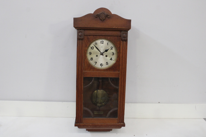 Antieke Regulateur Wandklok – foto 3 – kavel bij GSD Auctions, Zoeterwoude