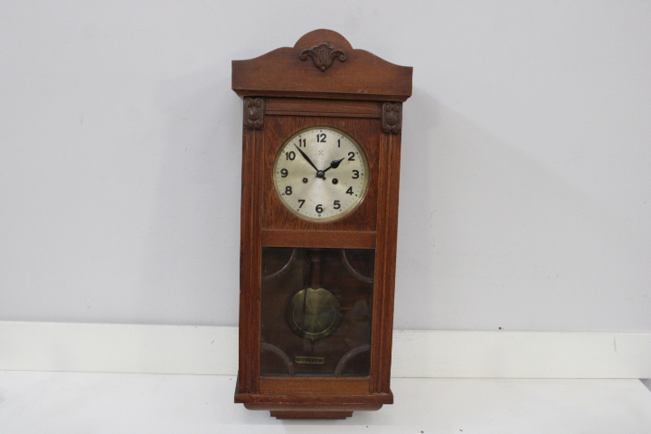 Antieke Regulateur Wandklok – foto 4 – kavel bij GSD Auctions, Zoeterwoude