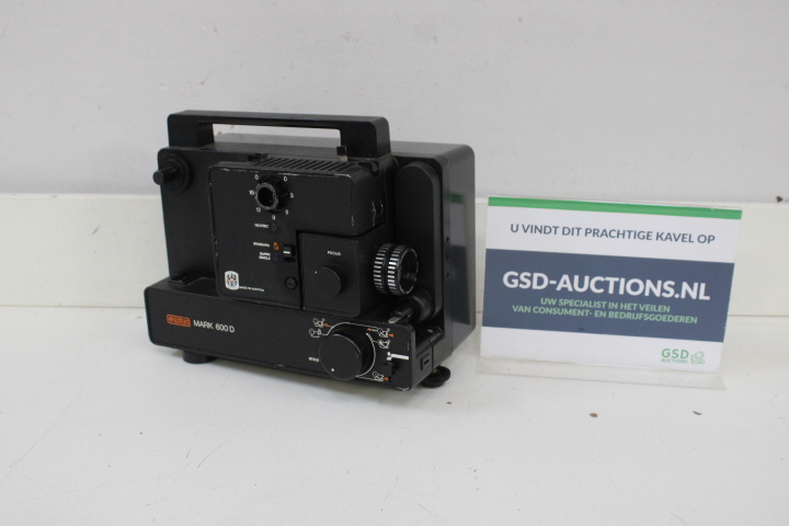 Eumig Mark 600 D Super 8 filmprojector – kavel bij GSD Auctions, Zoeterwoude