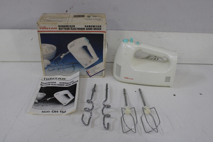 Tristar Handmixer met opzetstukken – foto 3 – kavel bij GSD Auctions, Zoeterwoude