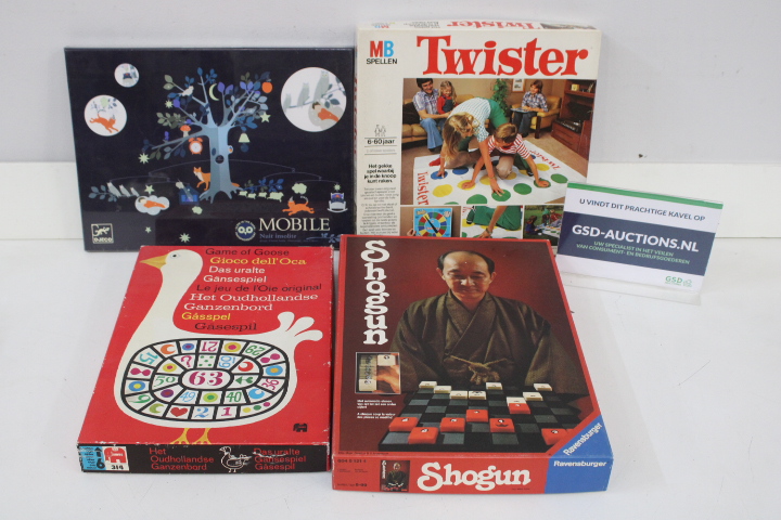Verzameling klassieke bordspellen – kavel bij GSD Auctions, Zoeterwoude