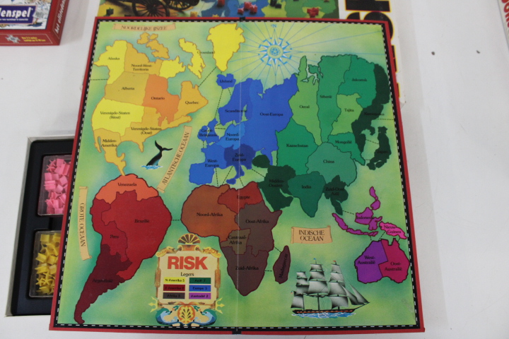 Bordspellen - met oa RISK – foto 11 – kavel bij GSD Auctions, Zoeterwoude