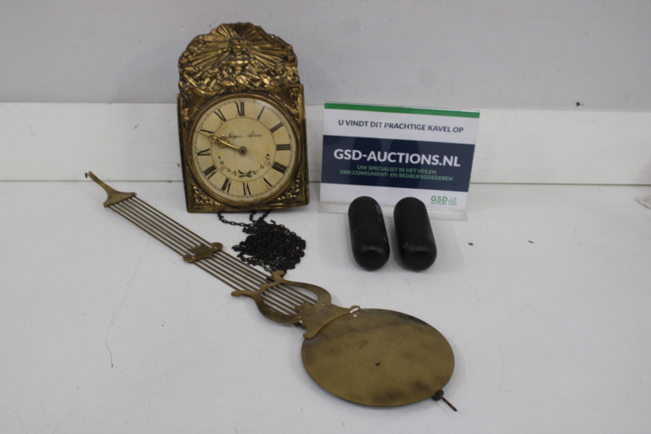 Antieke Comtoise Klok – foto 2 – kavel bij GSD Auctions, Zoeterwoude