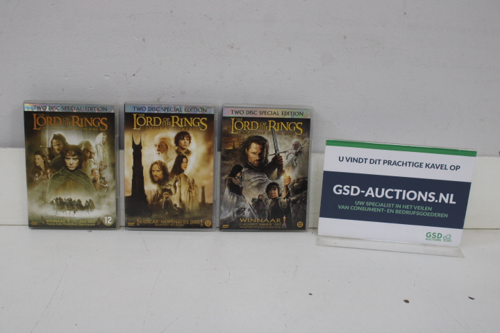 The Lord of the Rings DVD set – foto 2 – kavel bij GSD Auctions, Zoeterwoude