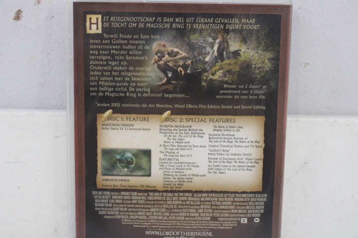 The Lord of the Rings DVD set – foto 10 – kavel bij GSD Auctions, Zoeterwoude