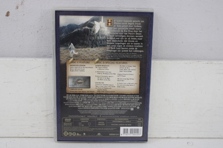 The Lord of the Rings DVD set – foto 15 – kavel bij GSD Auctions, Zoeterwoude
