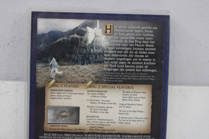 The Lord of the Rings DVD set – foto 16 – kavel bij GSD Auctions, Zoeterwoude