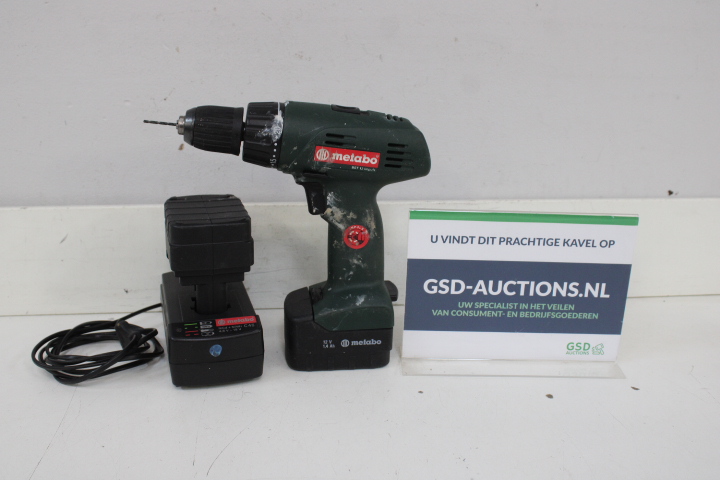 Metabo accuboormachine met lader – foto 2 – kavel bij GSD Auctions, Zoeterwoude