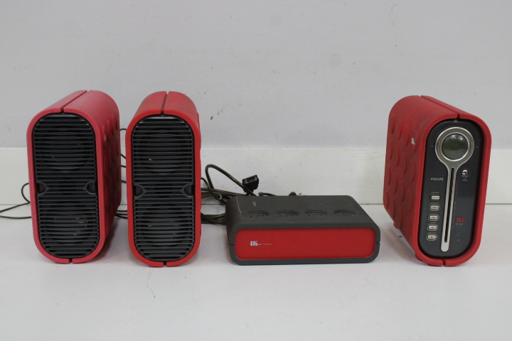 Philips set met luidsprekers en audio unit – foto 3 – kavel bij GSD Auctions, Zoeterwoude