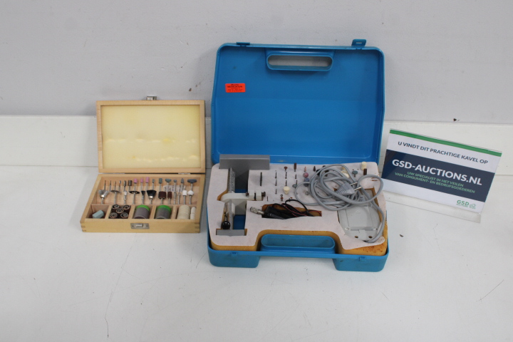 Rotary tool set met accessoires in koffer – foto 2 – kavel bij GSD Auctions, Zoeterwoude