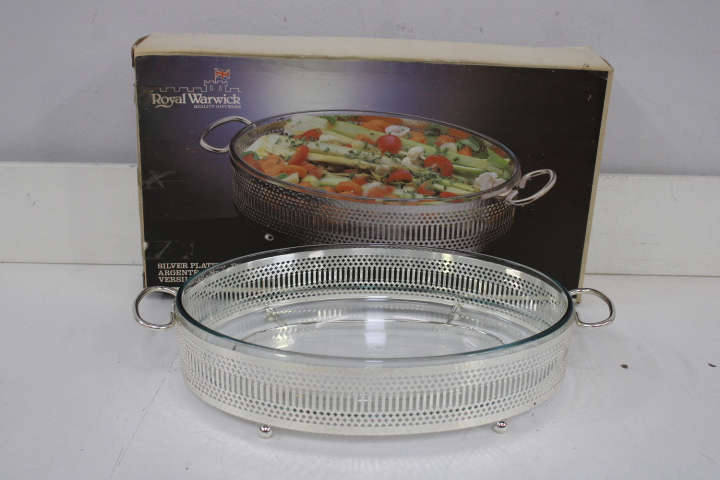 Royal Warwick glazen serveerschaal – foto 3 – kavel bij GSD Auctions, Zoeterwoude