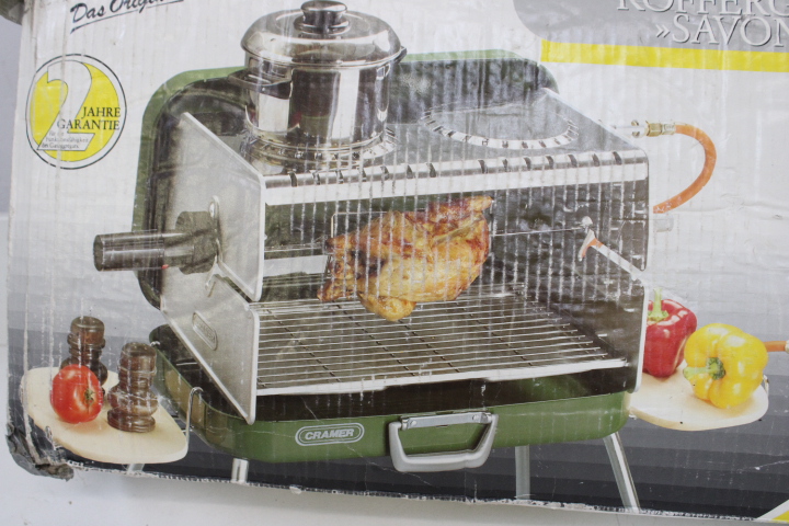 Cramer Koffergrill Savona gasbarbecue – foto 5 – kavel bij GSD Auctions, Zoeterwoude
