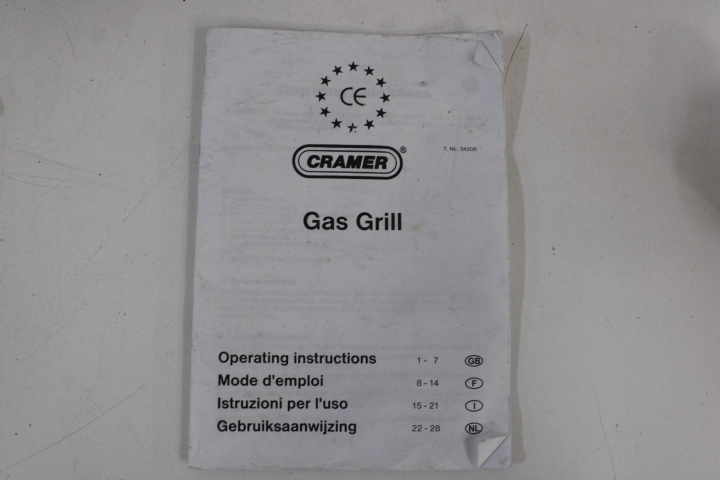 Cramer Koffergrill Savona gasbarbecue – foto 12 – kavel bij GSD Auctions, Zoeterwoude