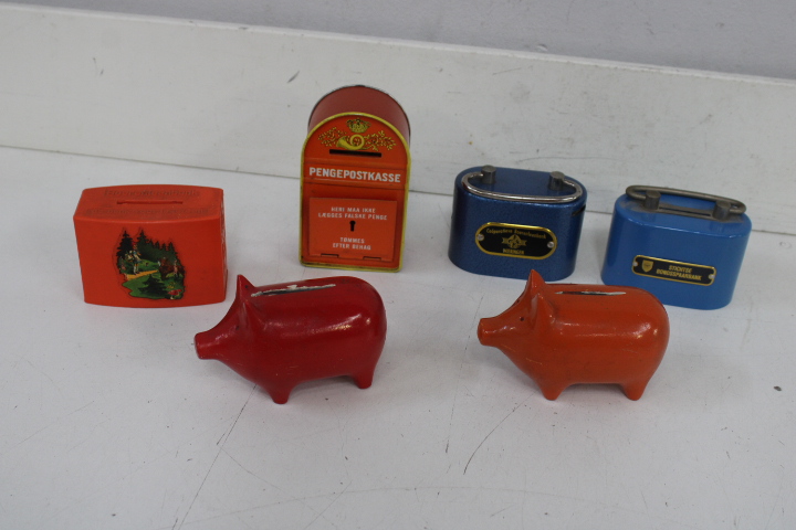 Blikken spaarvarkentjes – foto 4 – kavel bij GSD Auctions, Zoeterwoude