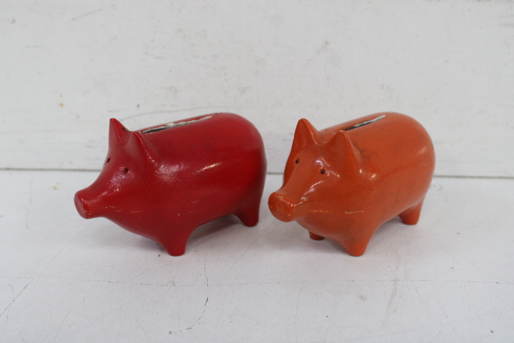 Blikken spaarvarkentjes – foto 8 – kavel bij GSD Auctions, Zoeterwoude