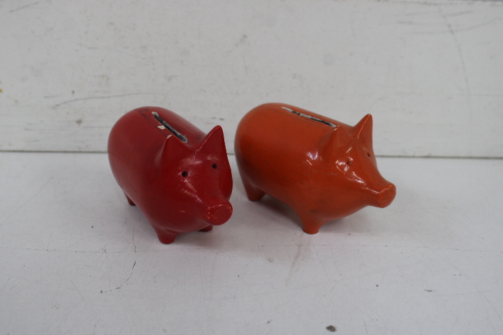 Blikken spaarvarkentjes – foto 9 – kavel bij GSD Auctions, Zoeterwoude