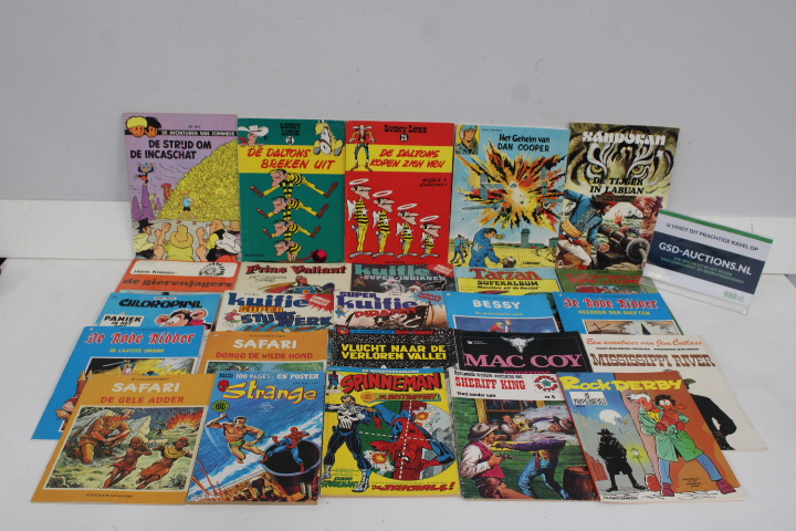 Verzameling Oude Nederlandse Stripboeken – foto 2 – kavel bij GSD Auctions, Zoeterwoude