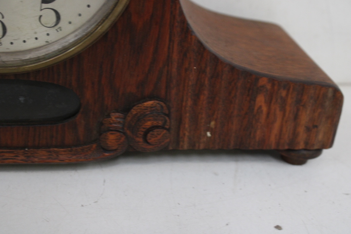 Houten schouwklok met klassieke wijzerplaat – foto 5 – kavel bij GSD Auctions, Zoeterwoude