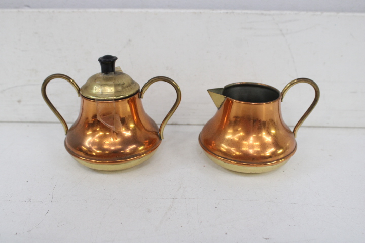 Koperen theeset met dienblad – foto 8 – kavel bij GSD Auctions, Zoeterwoude