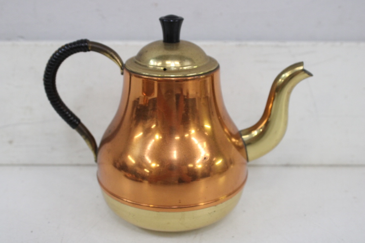 Koperen theeset met dienblad – foto 11 – kavel bij GSD Auctions, Zoeterwoude