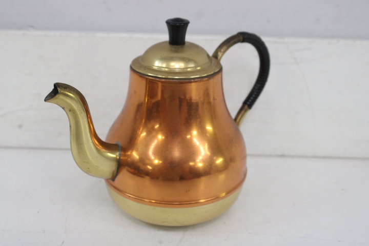 Koperen theeset met dienblad – foto 13 – kavel bij GSD Auctions, Zoeterwoude