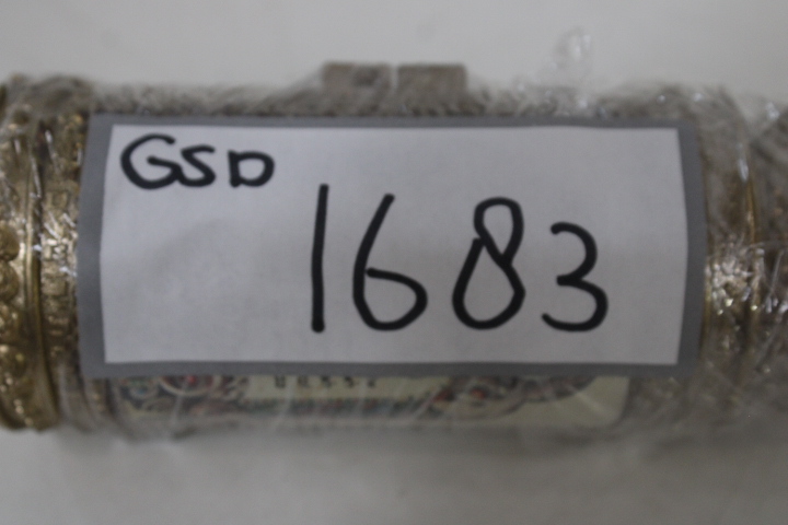 Decoratief joods tafereel met kroon en kalender – foto 14 – kavel bij GSD Auctions, Zoeterwoude