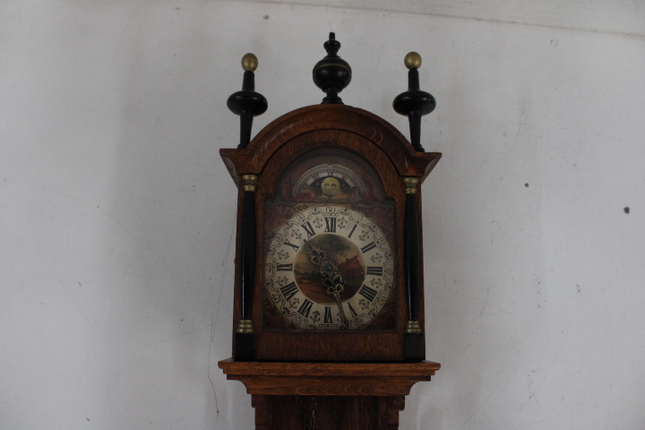 Wandklok, Schippertje - met Maanstand – foto 8 – kavel bij GSD Auctions, Zoeterwoude