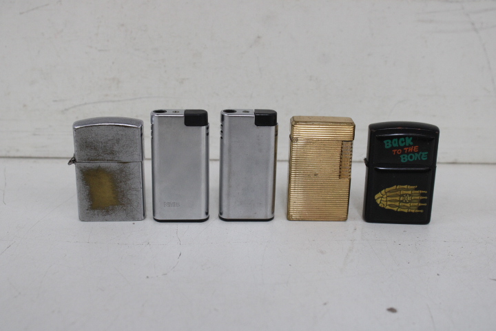 Set van 5 verschillende aanstekers – foto 3 – kavel bij GSD Auctions, Zoeterwoude