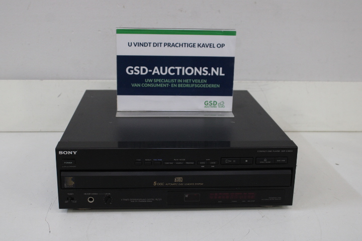 Sony Compact Disc Player CDP-CX355 – foto 2 – kavel bij GSD Auctions, Zoeterwoude