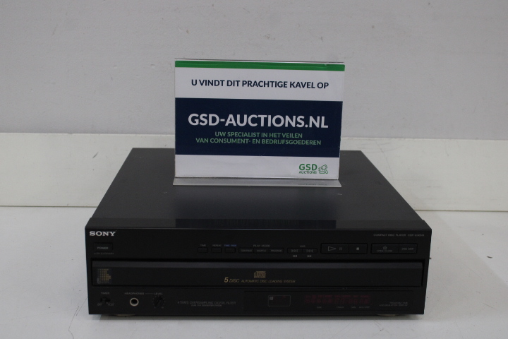 Sony Compact Disc Player CDP-CX355 – foto 3 – kavel bij GSD Auctions, Zoeterwoude