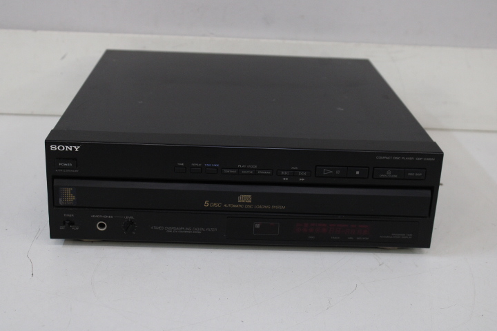 Sony Compact Disc Player CDP-CX355 – foto 5 – kavel bij GSD Auctions, Zoeterwoude